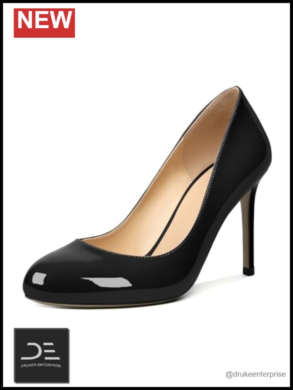 Women Stiletto High Heel Pumps Slip On Wedding Dress Shoes Microfiber 3.4"